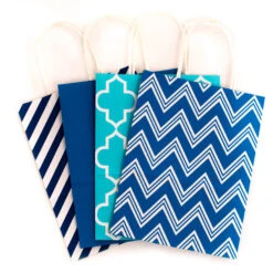 Hallmark 10.7" 12-Pack Assorted Kraft Paper Gift Bags 11 Hallmark 10.7" 12-Pack Assorted Kraft Paper Gift Bags -Elegant Home Decor Deals Store 10.7 Prints and Solids 12Pack Assorted Gift Bags 5EGB6051 05