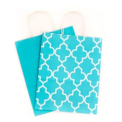 Hallmark 12.5" 12-Pack Assorted Kraft Paper Gift Bags -Elegant Home Decor Deals Store 12.5 Prints and Solids 12Pack Assorted Gift Bags 5EGB6049 05