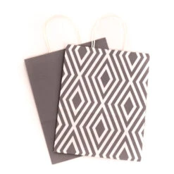 Hallmark 12.5" 12-Pack Assorted Kraft Paper Gift Bags -Elegant Home Decor Deals Store 12.5 Prints and Solids 12Pack Assorted Gift Bags 5EGB6049 09