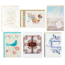 Hallmark Assorted Cards For All Occasions In Floral Organizer Box, Box Of 24 -Elegant Home Decor Deals Store 24 Cards for AllOccasions in Floral Organizer Box 5EDX3457 06