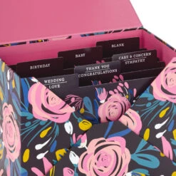 Hallmark Assorted Cards For All Occasions In Floral Organizer Box, Box Of 24 -Elegant Home Decor Deals Store 24 Cards for AllOccasions in Floral Organizer Box 5EDX3457 07