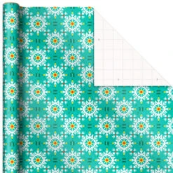 Hallmark Festive And Fun 3-Pack Multicolored Wrapping Paper, 120 Sq. Ft. -Elegant Home Decor Deals Store 3Pack Festive and Fun Holiday Wrapping Paper 5JXW1082 06