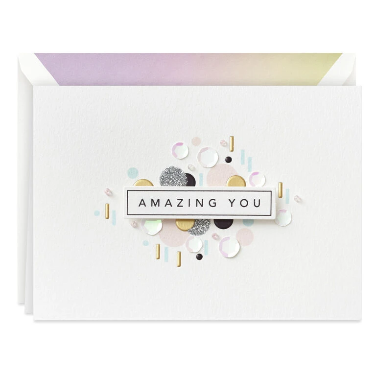 Hallmark Amazing You Boxed Blank Note Cards Multipack, Pack Of 8 1 Hallmark Amazing You Boxed Blank Note Cards Multipack, Pack Of 8