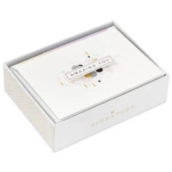 Hallmark Amazing You Boxed Blank Note Cards Multipack, Pack Of 8 8 Hallmark Amazing You Boxed Blank Note Cards Multipack, Pack Of 8 -Elegant Home Decor Deals Store Amazing You Boxed Blank Note Cards Multipack 1CNT2201 04