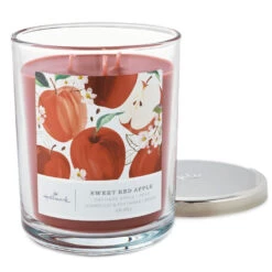 Hallmark Sweet Red Apple 3-Wick Jar Candle, 16 Oz. 5 Hallmark Sweet Red Apple 3-Wick Jar Candle, 16 Oz. -Elegant Home Decor Deals Store Apple Grove 3Wick Jar Candle 1BGC1080 03