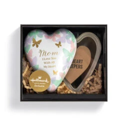 Demdaco With All My Heart Art Heart Keeper Trinket Box 5 Demdaco With All My Heart Art Heart Keeper Trinket Box -Elegant Home Decor Deals Store Art Heart Resin and Metal Trinket Dish 1003480437 03