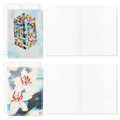 Hallmark ArtLifting Nature And Abstracts Blank Note Cards Assortment, Box Of 24 -Elegant Home Decor Deals Store ArtLifting Nature Art Assorted Boxed Blank Cards 3SOM1334 04