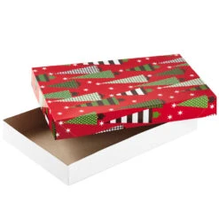 Hallmark Assorted 12-Pack Designed Christmas Shirt Boxes -Elegant Home Decor Deals Store Assorted 12Pack Designed Christmas Shirt Boxes 5XBC1096 04