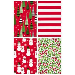 Hallmark Assorted 12-Pack Designed Christmas Shirt Boxes -Elegant Home Decor Deals Store Assorted 12Pack Designed Christmas Shirt Boxes 5XBC1096 05