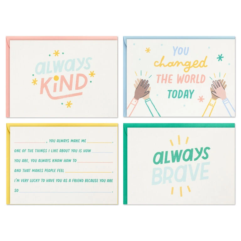Hallmark Little World Changers™ Assorted Blank Note Cards In Caddy, Pack Of 24 2 Hallmark Little World Changers™ Assorted Blank Note Cards In Caddy, Pack Of 24 - Image 2