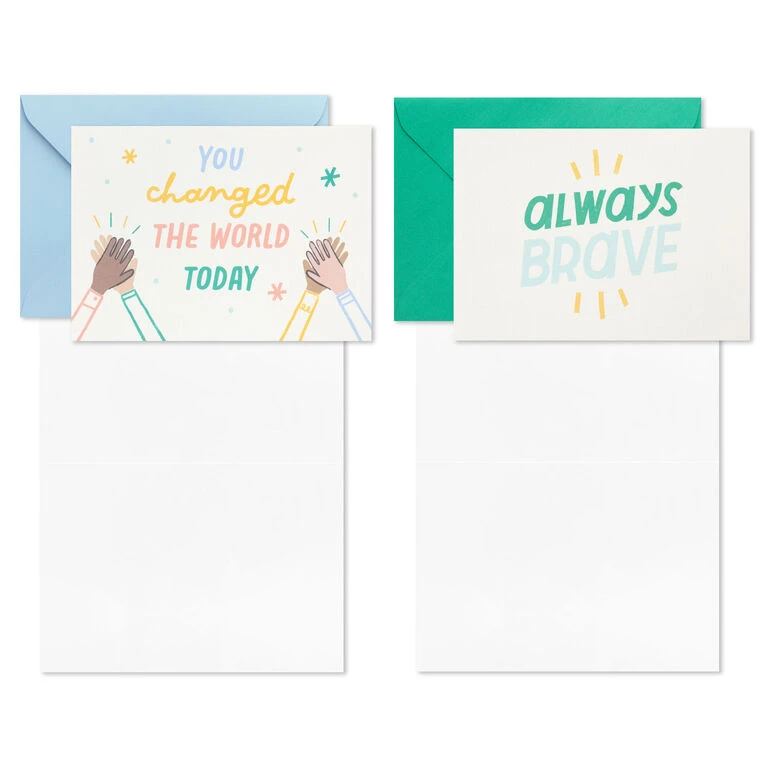 Hallmark Little World Changers™ Assorted Blank Note Cards In Caddy, Pack Of 24 3 Hallmark Little World Changers™ Assorted Blank Note Cards In Caddy, Pack Of 24 - Image 3