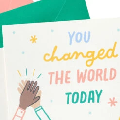 Hallmark Little World Changers™ Assorted Blank Note Cards In Caddy, Pack Of 24 11 Hallmark Little World Changers™ Assorted Blank Note Cards In Caddy, Pack Of 24 -Elegant Home Decor Deals Store Assorted Kids Blank Note Cards in Caddy 3SOM1188 05