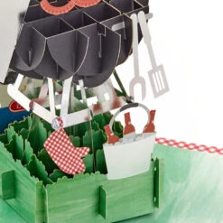 Hallmark Just For You BBQ Grill 3D Pop-Up Birthday Card -Elegant Home Decor Deals Store BBQ Grill 3D PopUp Birthday Card 1299LAD2898 05