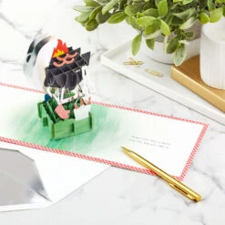 Hallmark Just For You BBQ Grill 3D Pop-Up Birthday Card -Elegant Home Decor Deals Store BBQ Grill 3D PopUp Birthday Card 1299LAD2898 08