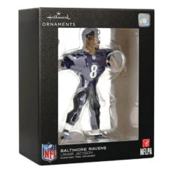 NFL Baltimore Ravens Lamar Jackson Hallmark Ornament -Elegant Home Decor Deals Store Baltimore Ravens Lamar Jackson Christmas Ornament 1OSL2097 04