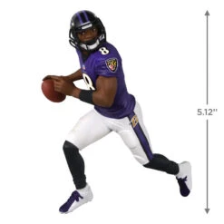 Hallmark NFL Baltimore Ravens Lamar Jackson Ornament -Elegant Home Decor Deals Store Baltimore Ravens Lamar Jackson Keepsake Ornament 2299QXI7167 03