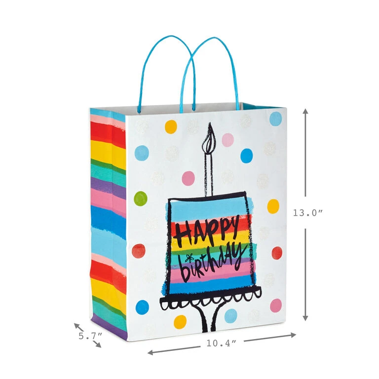 Hallmark Birthday Cheer 8-Pack Assorted Gift Bags 3 Hallmark Birthday Cheer 8-Pack Assorted Gift Bags - Image 3