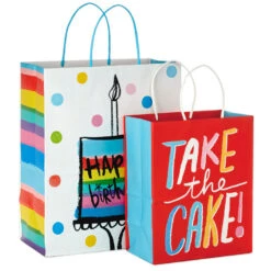 Hallmark Birthday Cheer 8-Pack Assorted Gift Bags 10 Hallmark Birthday Cheer 8-Pack Assorted Gift Bags -Elegant Home Decor Deals Store Birthday Cheer Medium and Large Gift Bags 5EGB6365 05