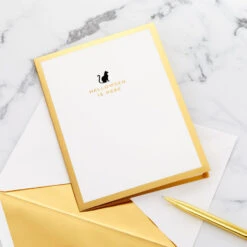 Hallmark Fun And Frightful 3D Pop-Up Halloween Card -Elegant Home Decor Deals Store Black Cat on Pumpkins 3D PopUp Halloween Card 1299IEH1003 07