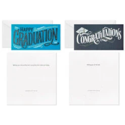 Hallmark Sophisticated Assorted Money Holder Graduation Cards, Pack Of 36 11 Hallmark Sophisticated Assorted Money Holder Graduation Cards, Pack Of 36 -Elegant Home Decor Deals Store Blue Black Money Holder Graduation Cards Assortment 5GEY1002 03