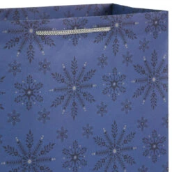 Hallmark Bulk Blue And Gray 18-Pack Holiday Gift Bags, Assorted Sizes And Designs -Elegant Home Decor Deals Store Blue and Gray Holiday Gift Bags Bulk Pack 5XGB1425 04