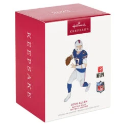 Hallmark NFL Buffalo Bills Josh Allen Football Legends Ornament -Elegant Home Decor Deals Store Buffalo Bills Josh Allen Keepsake Ornament 2299QXR8247 04