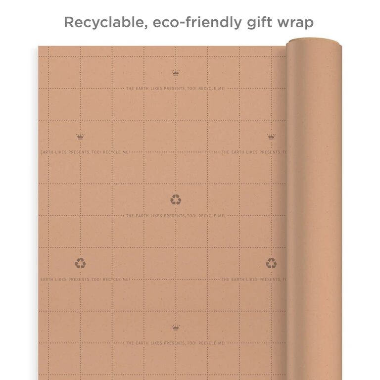 Hallmark Bulk Kraft Paper And White 2-Pack Wrapping Paper, 160 Sq. Ft. Total 3 Hallmark Bulk Kraft Paper And White 2-Pack Wrapping Paper, 160 Sq. Ft. Total - Image 3