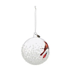 Cardinals On Light String 2023 Blown Glass Ornament -Elegant Home Decor Deals Store Cardinals on Light String Ornament 2020230138 02