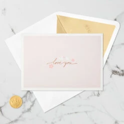 Hallmark One And Only Love Cherry Blossoms 3D Pop-Up Valentine's Day Card -Elegant Home Decor Deals Store Cherry Blossoms 3D PopUp Valentines Day Card 1299IAV5022 04