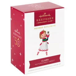 Hallmark Nutcracker Sweet Clara 2023 Exclusive Ornament 10 Hallmark Nutcracker Sweet Clara 2023 Exclusive Ornament -Elegant Home Decor Deals Store Clara With Nutcracker Keepsake Ornament 1799QXC5621 04