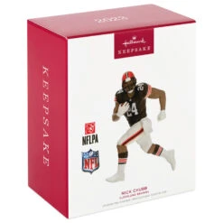 Hallmark NFL Cleveland Browns Nick Chubb Ornament -Elegant Home Decor Deals Store Cleveland Browns Nick Chubb Keepsake Ornament 2299QXI7159 04