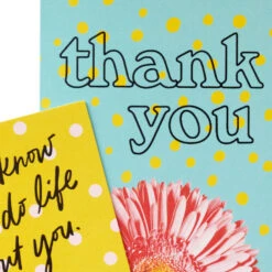 Hallmark Colorful Daisies Boxed Thank-You Notes, Pack Of 50 -Elegant Home Decor Deals Store Colorful Daisies Boxed ThankYou Notes 3THK2543 05