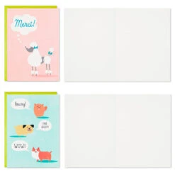 Hallmark Cute Dogs Assortment Blank Thank-You Notes, Pack Of 48 9 Hallmark Cute Dogs Assortment Blank Thank-You Notes, Pack Of 48 -Elegant Home Decor Deals Store Cute Dogs Assortment Blank ThankYou Notes 5STZ1133 03