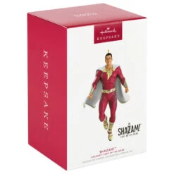 Hallmark DC™ Shazam!™ Fury Of The Gods Shazam!™ Ornament 9 Hallmark DC™ Shazam!™ Fury Of The Gods Shazam!™ Ornament -Elegant Home Decor Deals Store DC Comics Shazam Keepsake Ornament 1999QXI6117 04