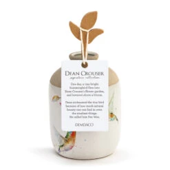 Demdaco Hummingbirds In Flight Ceramic Vase -Elegant Home Decor Deals Store Dean Crouser Hummingbirds in Flight Ceramic Vase 1004610165 03