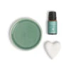 Demdaco Heart Diffuser Stone With Fragrance Oil And Tray