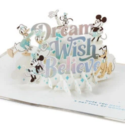 Hallmark Disney 100 Years Of Wonder Day Full Of Wonder 3D Pop-Up Card