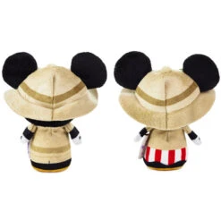 Hallmark Itty Bittys® Walt Disney World 50th Anniversary Jungle Cruise Mickey And Minnie Plush, Set Of 3 -Elegant Home Decor Deals Store Disney Jungle Cruise Boat Mickey and Minnie itty bittys 1KDD2118 04