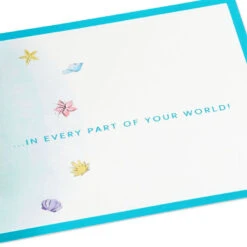 Hallmark Disney The Little Mermaid Wishing You Happiness 3D Pop-Up Card -Elegant Home Decor Deals Store Disney The Little Mermaid Ariel 3D PopUp Card for Her 1499LAD2902 03