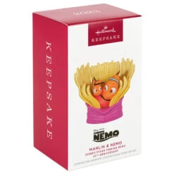 Hallmark Disney/Pixar Finding Nemo 20th Anniversary Marlin & Nemo Ornament -Elegant Home Decor Deals Store DisneyPixar Nemo and Marlin Keepsake Ornament 2199QXD6607 04