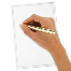 Hallmark Double Silver Border Stationery Set, Box Of 20 -Elegant Home Decor Deals Store Double Silver Border Stationery Set 1499STN1134 04