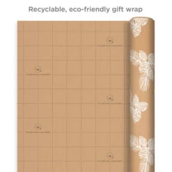 Hallmark Elegant Evergreens 2-Pack Holiday Wrapping Paper, 150 Sq. Ft. -Elegant Home Decor Deals Store Elegant Evergreens Holiday Wrapping Paper 5JXW1203 07