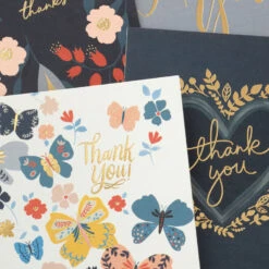 Hallmark Elegant Florals Boxed Blank Thank-You Notes Assortment, Pack Of 48 -Elegant Home Decor Deals Store Elegant Florals Assorted Boxed ThankYou Cards 5STZ1169 03
