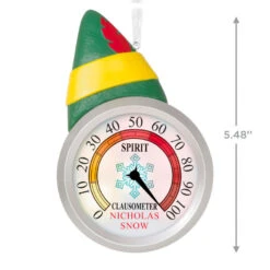 Hallmark Elf™ Clausometer Personalized Ornament With Light -Elegant Home Decor Deals Store Elf Clausometer Personalized Keepsake Ornament With Light 2999QHE2117B1 03