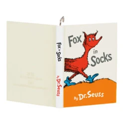 Hallmark Dr. Seuss's Fox In Socks™ Who Sews Whose Socks? Ornament -Elegant Home Decor Deals Store Fox in Socks Book Keepsake Ornament 1799QXI7319 06