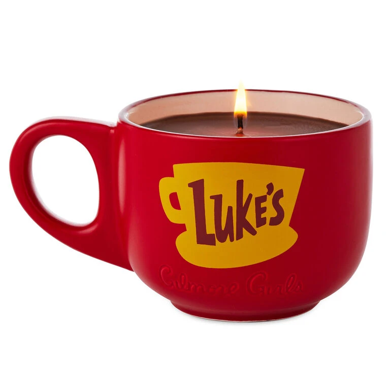 Hallmark Gilmore Girls Coffee-Scented Luke's Diner Mug Candle 2 Hallmark Gilmore Girls Coffee-Scented Luke's Diner Mug Candle - Image 2