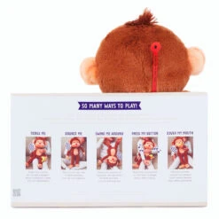 Hallmark Goin' Bananas Monkey Singing Stuffed Animal, 12" -Elegant Home Decor Deals Store Goin Bananas Interactive Monkey Stuffed Animal With Sound 1PSB2187 05