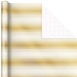 Hallmark Gold And White 6-Pack Holiday Wrapping Paper Assortment, 180 Sq. Ft. 16 Hallmark Gold And White 6-Pack Holiday Wrapping Paper Assortment, 180 Sq. Ft. -Elegant Home Decor Deals Store Gold and White Christmas Wrapping Paper Assortment 5JXW1086 07