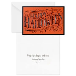 Hallmark Good Spirits Boxed Halloween Cards, Pack Of 40 10 Hallmark Good Spirits Boxed Halloween Cards, Pack Of 40 -Elegant Home Decor Deals Store Good Spirits Boxed Halloween Cards 5ELT1005 03