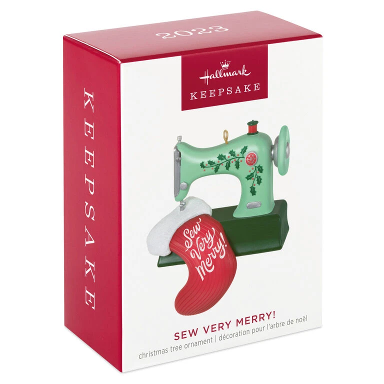 Hallmark Sew Very Merry! Ornament 4 Hallmark Sew Very Merry! Ornament - Image 4